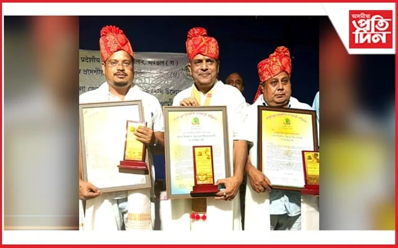 দিলীপ কুমাৰ হাজৰিকা, উমেশ খাণ্ডেলীয়া আৰু হেমন্ত  বেজলৈ 'যুগল কিশোৰ ৰামদুলাৰী মালপানী' সাংবাদিকতা বটাঁ..